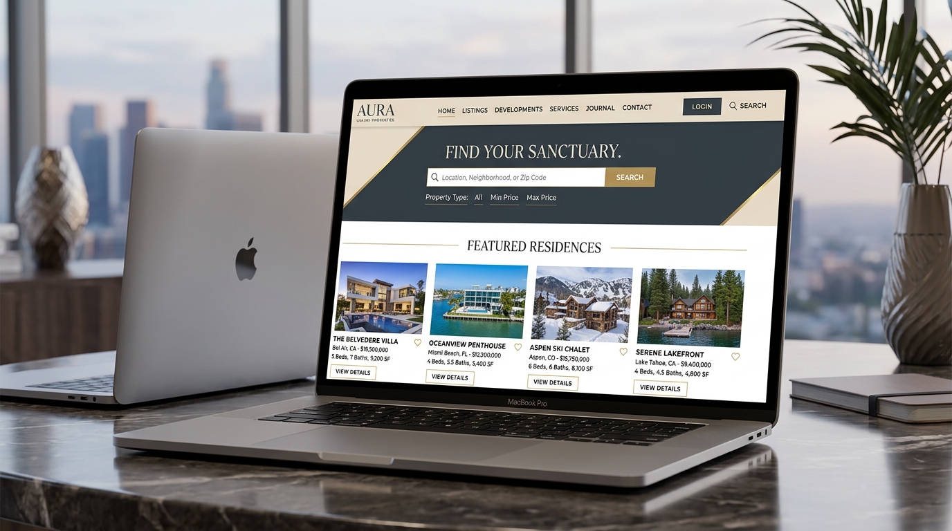 ImmoPrestige — Agence Immobilière de Luxe